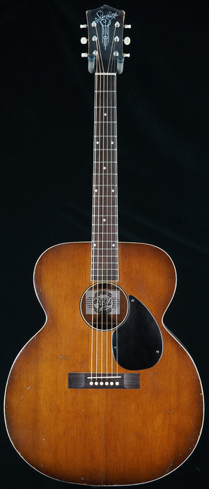 1950s Silvertone Jumbo Rebuild and X Brace Conversion